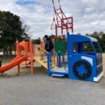 浦安市運動公園の大型アスレッチックで子供と遊ぼう!