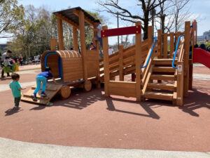 木場公園にある『南の冒険広場』でアスレチックを堪能！