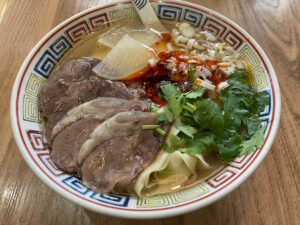 蘭州牛肉麺 一盛 亀戸店で子供達とラーメンランチ!