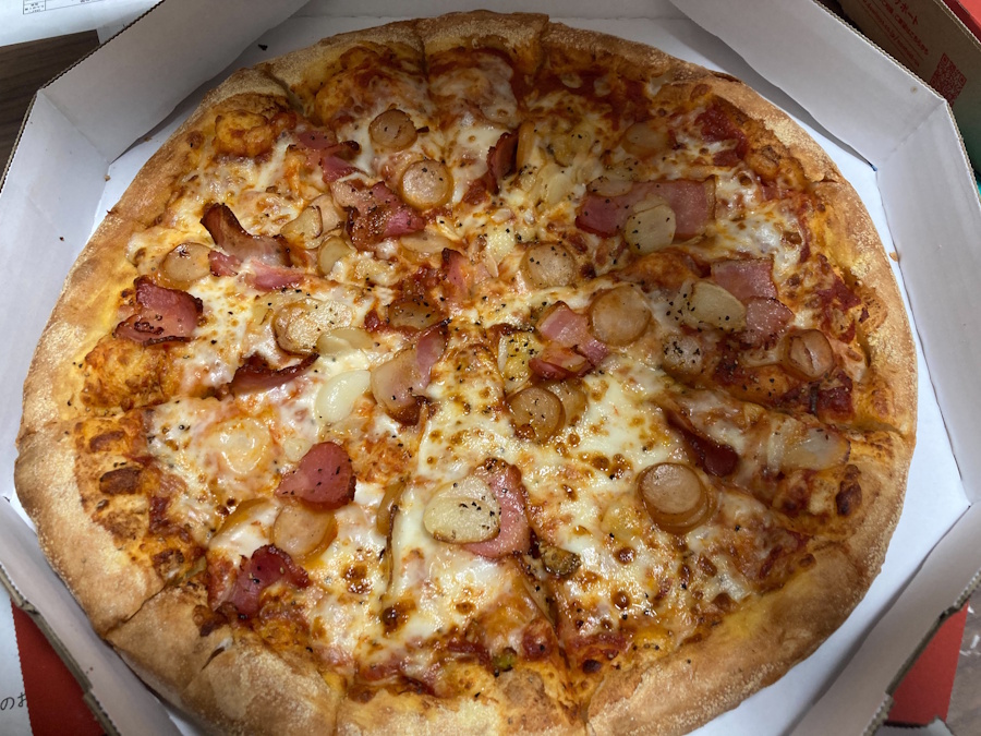 【子供とピザパーティー】豊洲にあるドミノ・ピザはテイクアウト（持ち帰り）が断然お得！