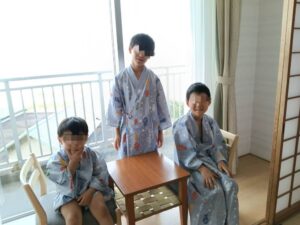 【サンライズ九十九里】三兄弟と国民宿舎に一泊！ビュッフェと絶景が最高でした。
